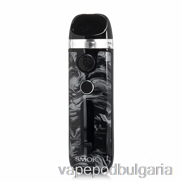Vape 10000 Дръпки Smok Novo 5 30w Pod System Fluid Black Grey